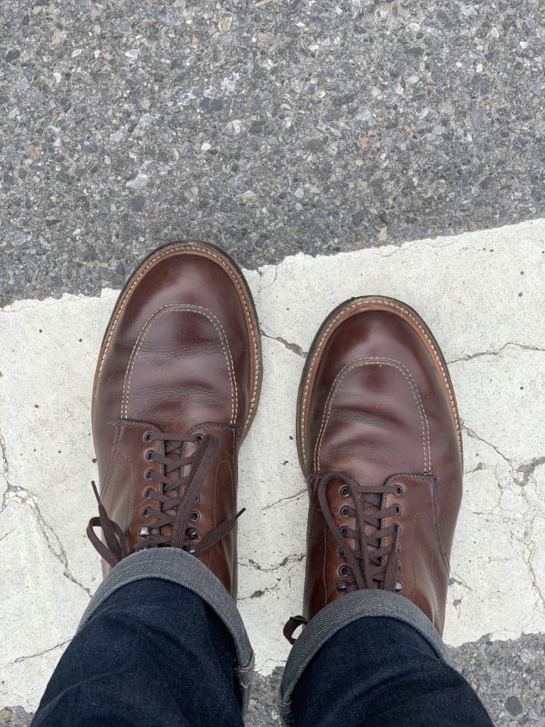 Alden Indy Boot 403C on the street