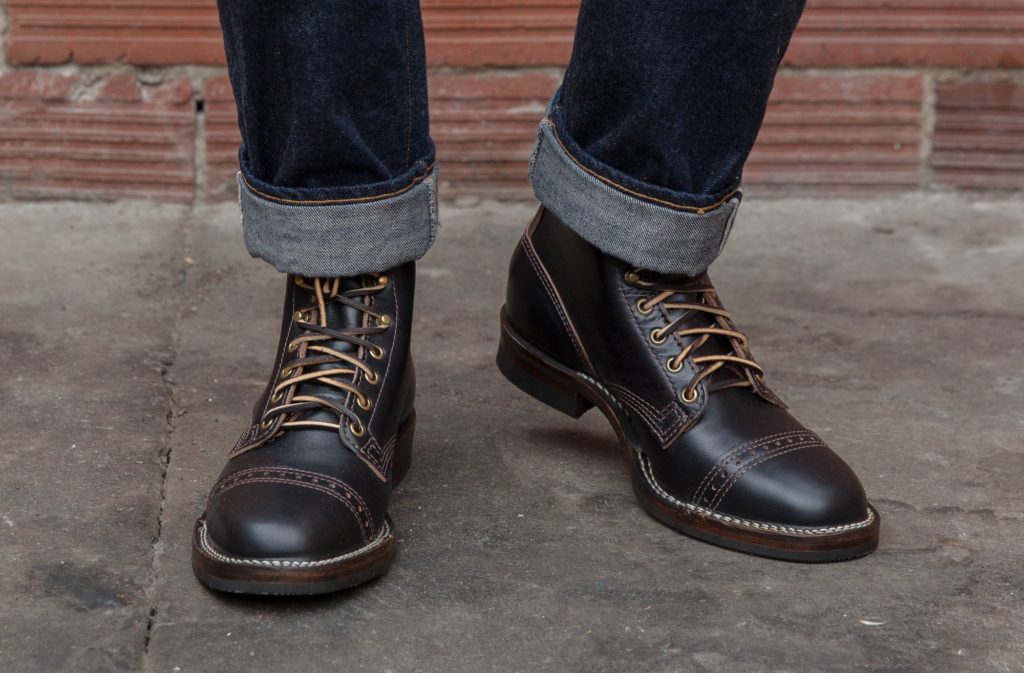 Wesco Axe Breaker Boot in Horsehide