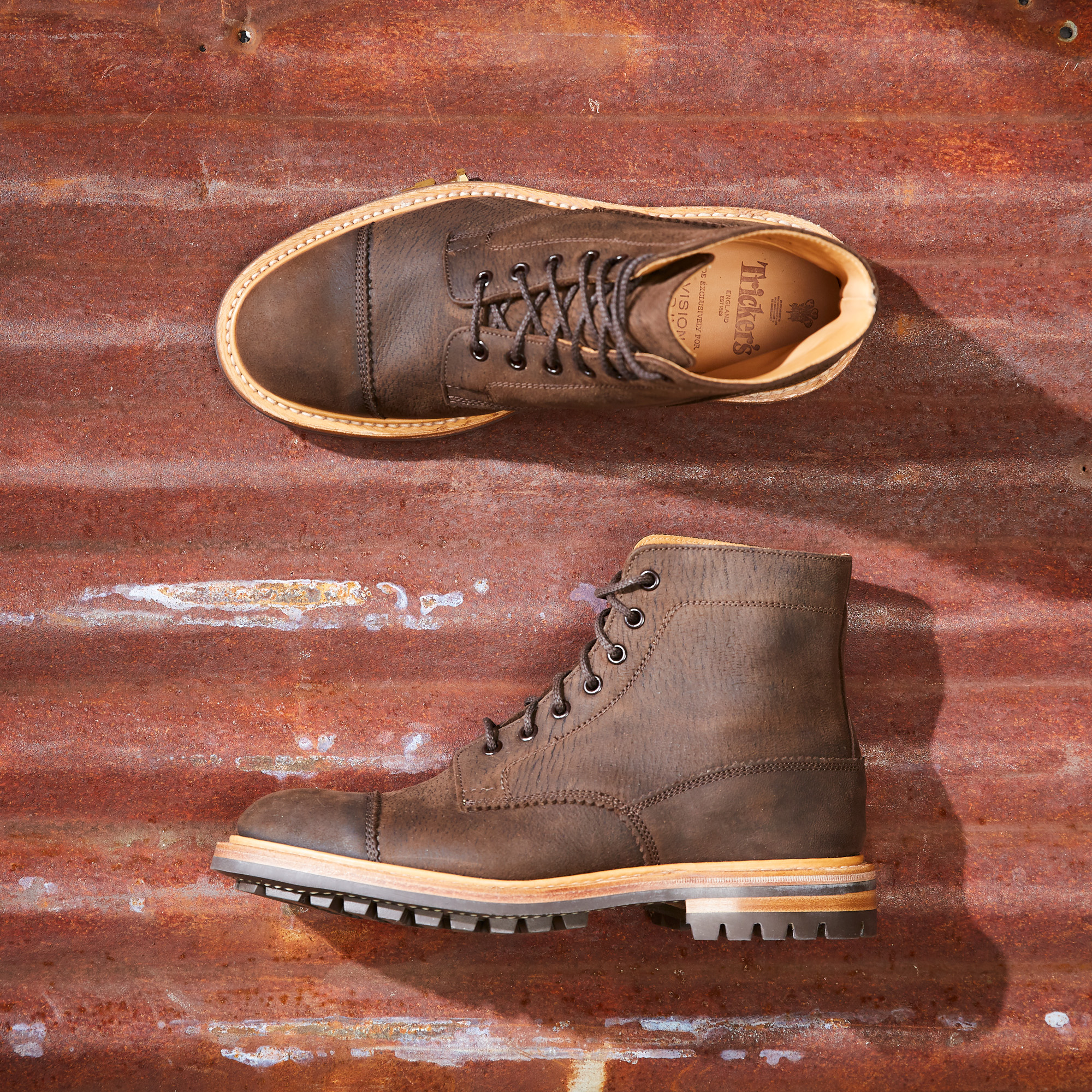 Division Road x Trickers Dean Boot