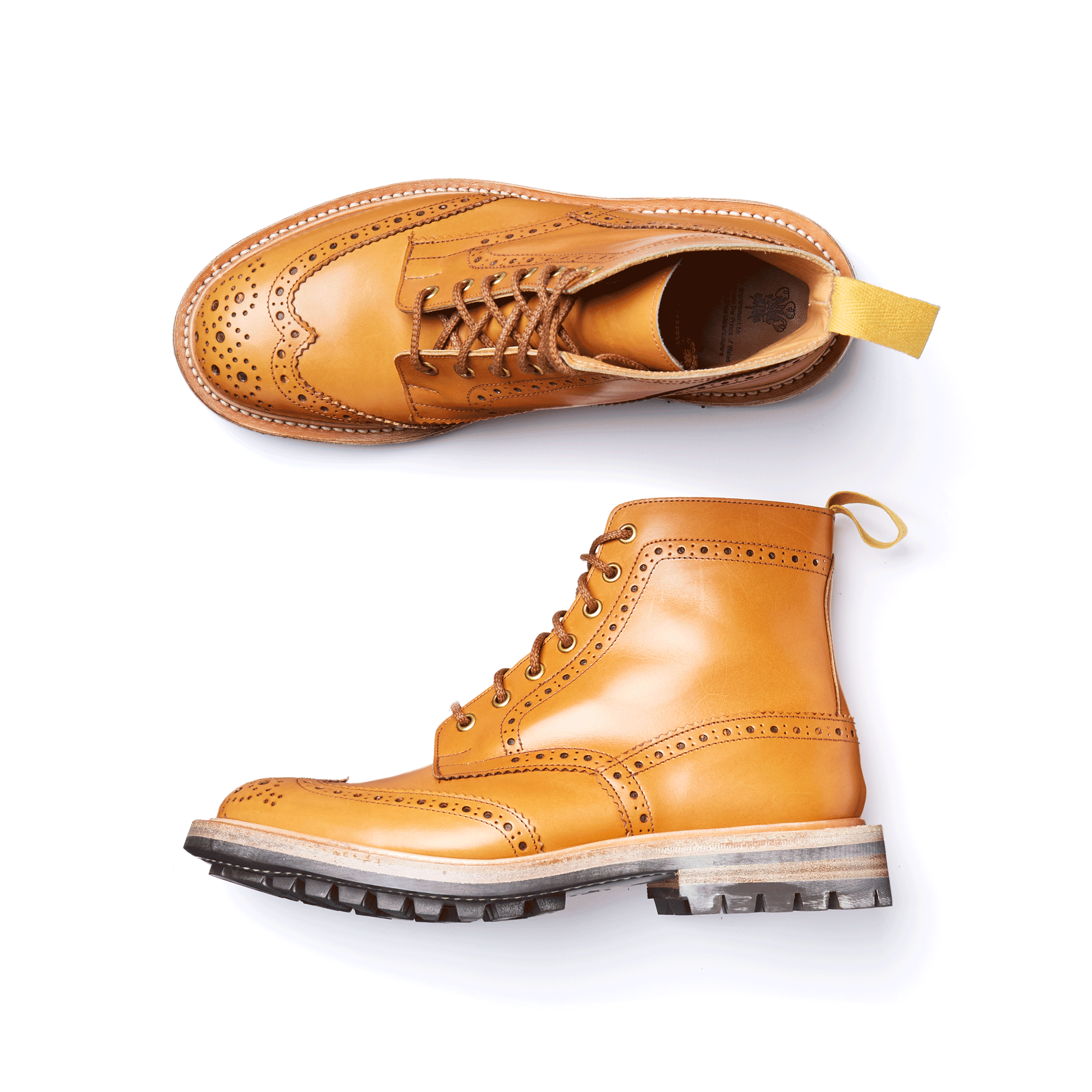 DivisionRoad_ x Tricker's Acorn Stow Boot Patina