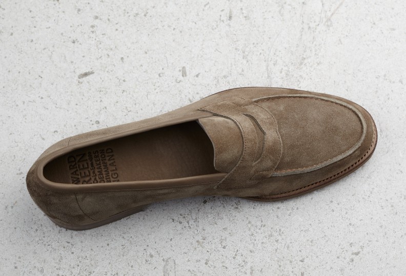 Edward Green Duke Mushroom Suede