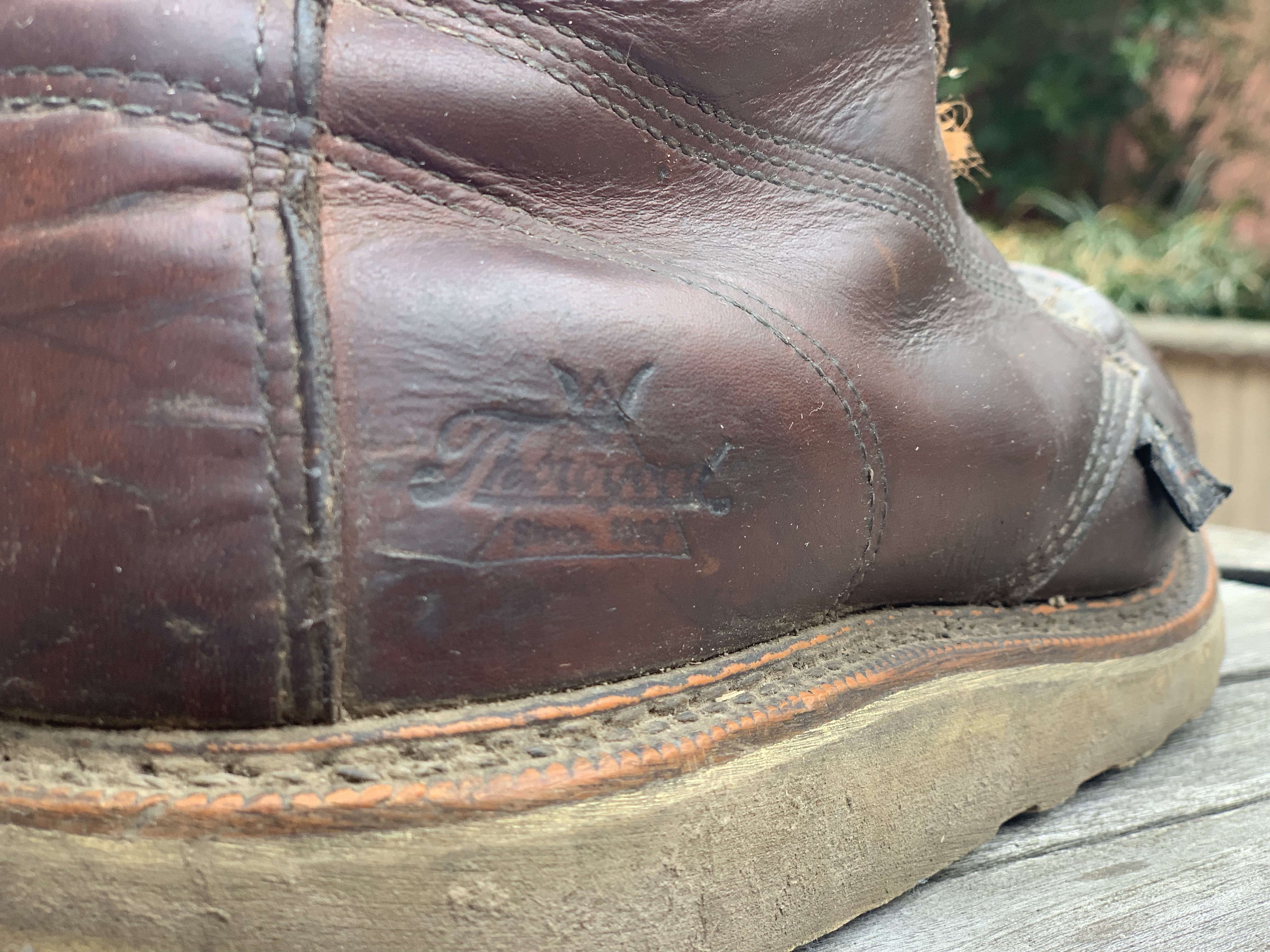 Thorogood Moc Toe Boot Tobacco