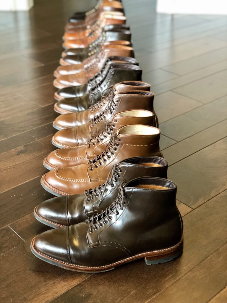 Alden Rare Shell Cordovan Matt Gray Collection