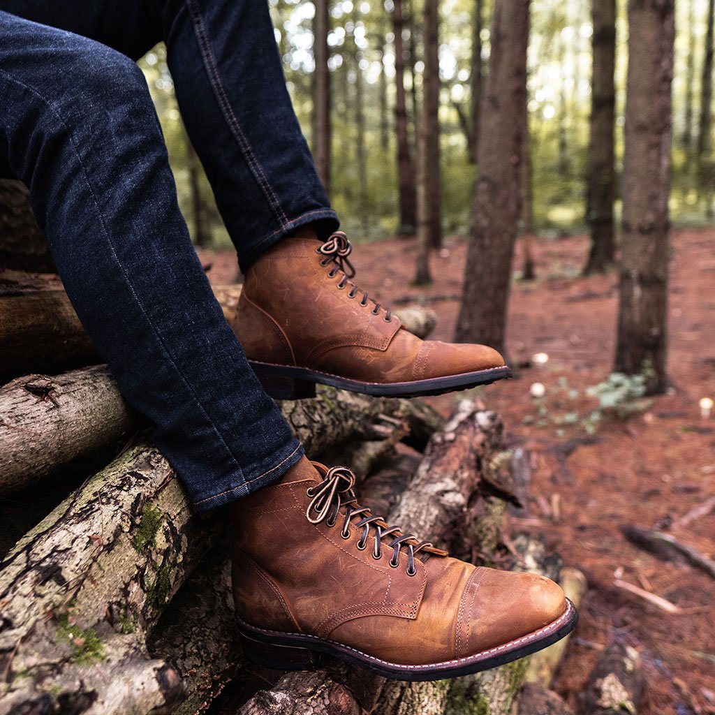 Thursday Vanguard Boot in Burnt Copper—Made In USA Shoes and Boots
