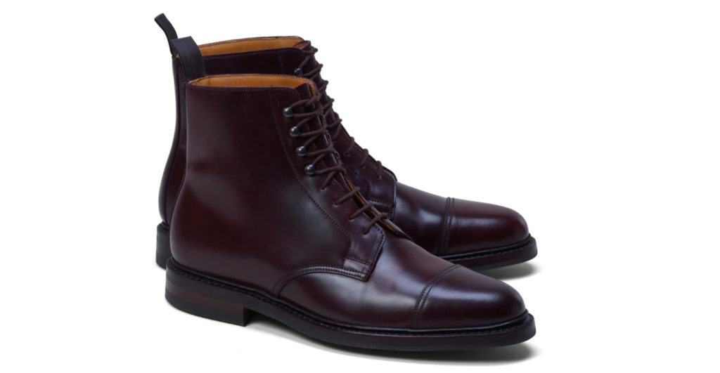 Brooks Brothers Peal & Co Shell Cordovan Boot