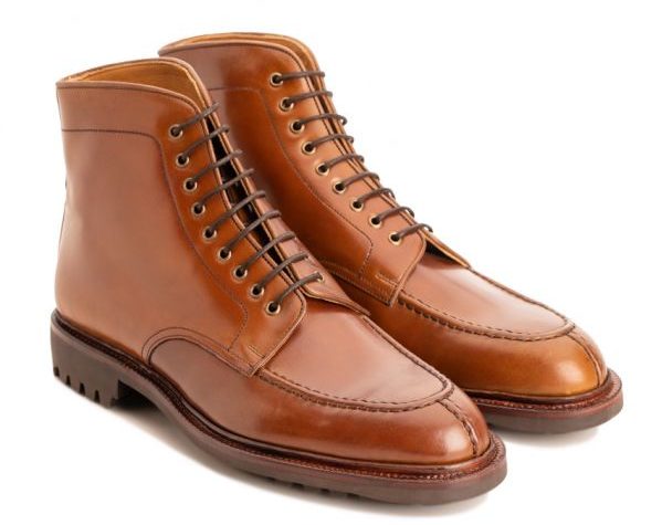 Meermin Split Toe Boot Cognac Shell