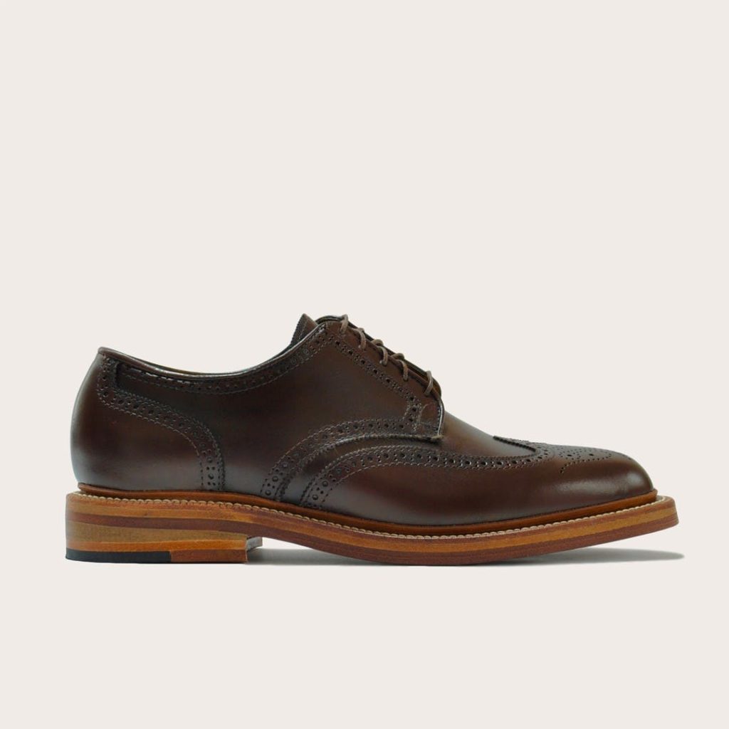 Oak Street Bootmakers Chocolate Wingtip