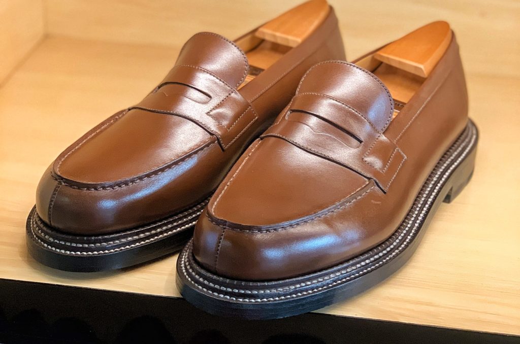 JM Weston Store Paris—180 Triple Sole Loafers