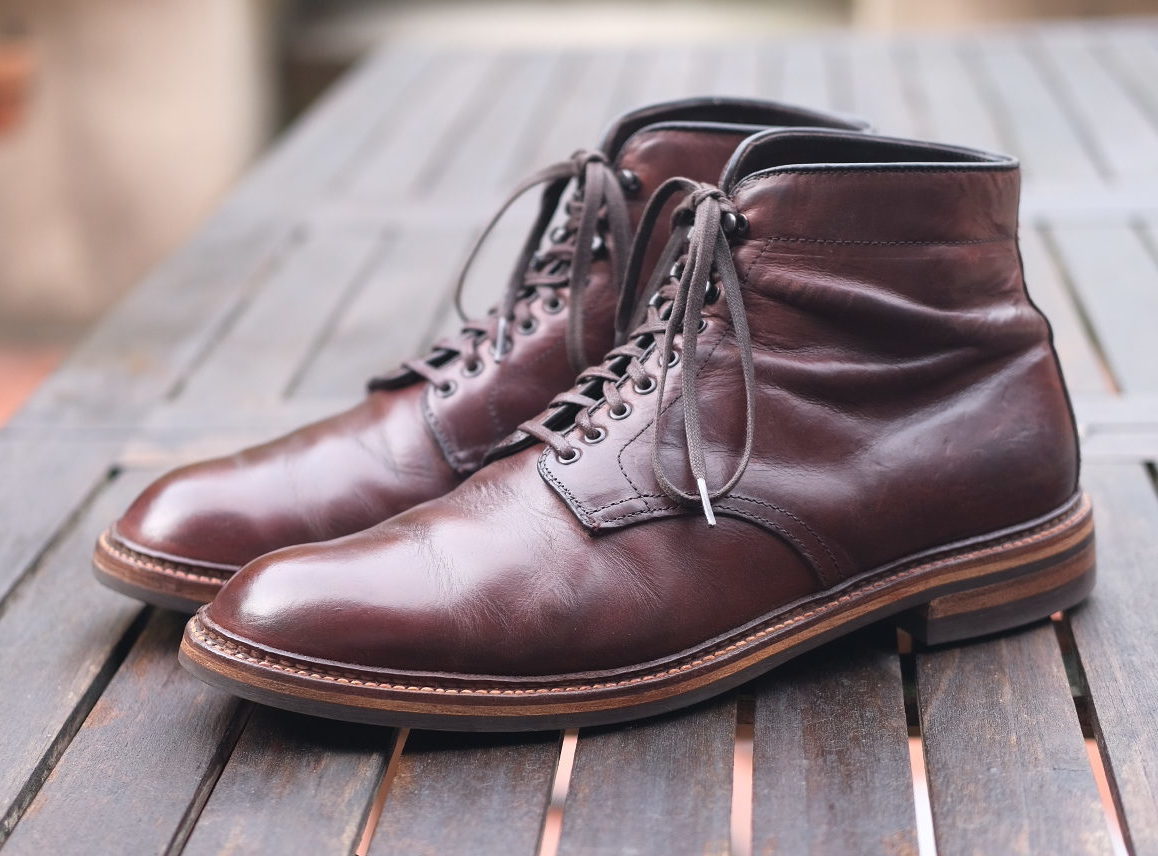 Resole Report: I Had B. Nelson Put Dainite On My Alden Roy Boots—Here’s ...