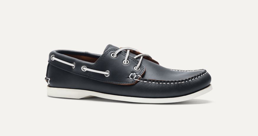 Quoddy Classic Boat Shoe Navy