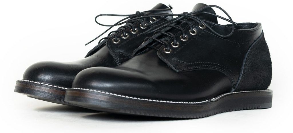 Viberg x Miloh Shop 145 Oxford in Double Black