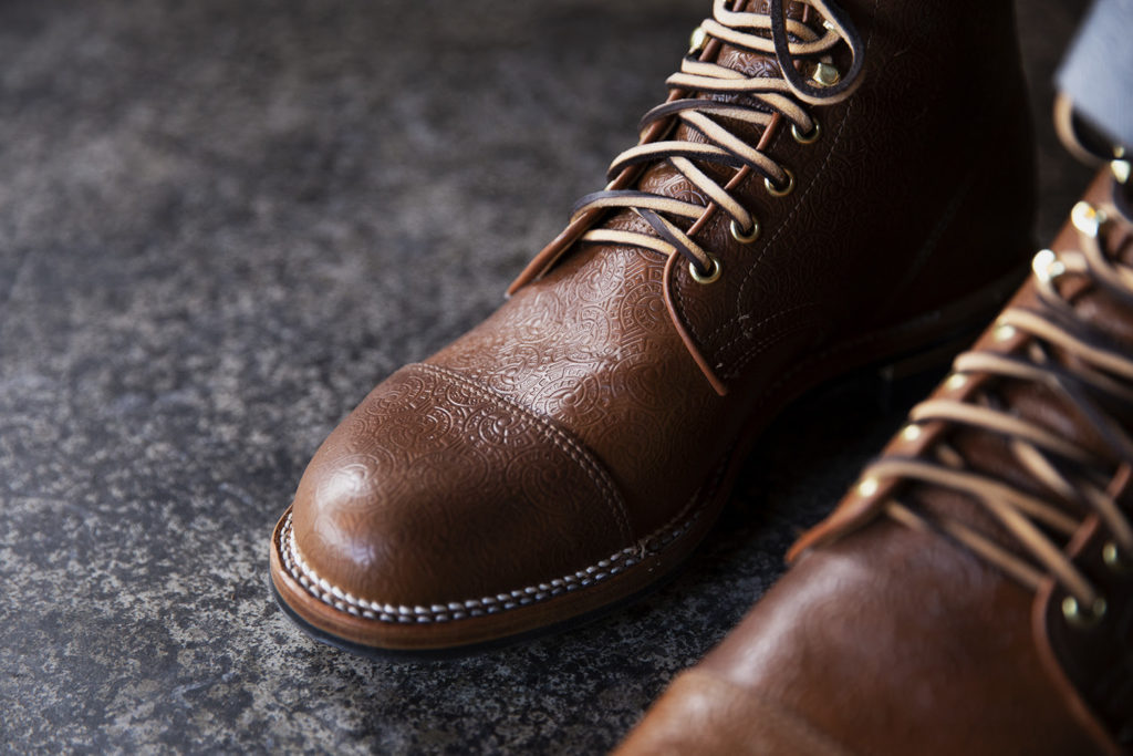 Viberg Dry Wear Printed Shell Cordovan Service Boot