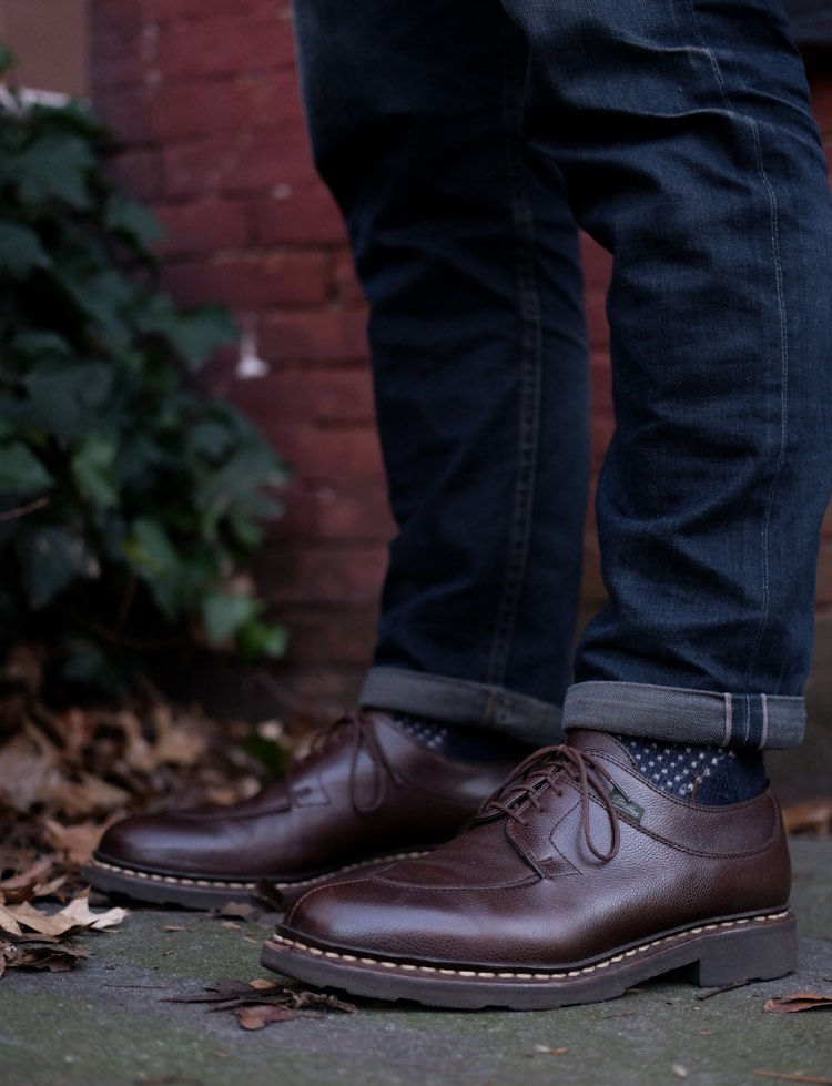 Paraboot Avignon Brown Grain Leather Review