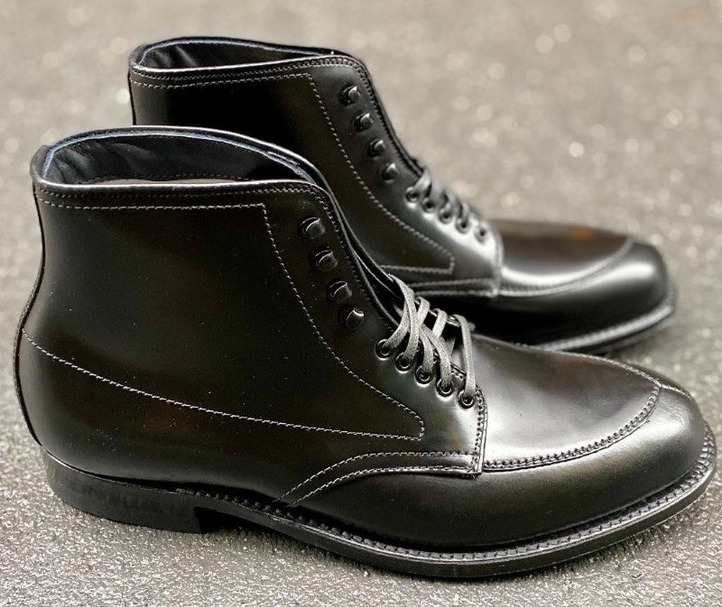 alden madison black shell cordovan irwin boot