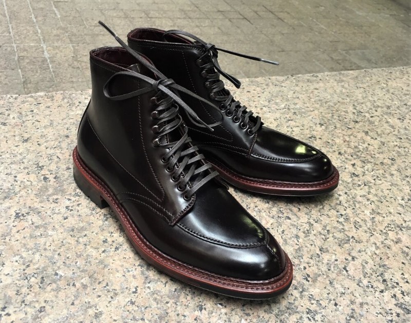 alden moulded shoe algonquin split toe color 8 shell cordovan