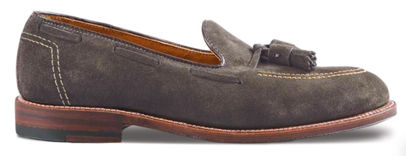 Alden david wood Casco tassel loafer