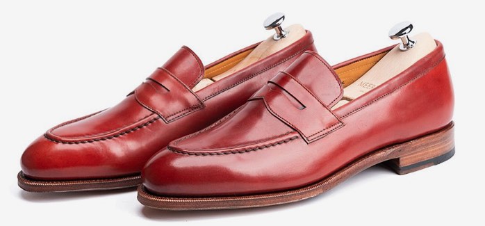 Meermin Shell Cordovan Penny Loafer