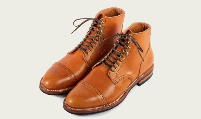 Viberg Service Tan Horsehide Latigo