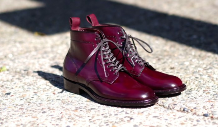 alden ruby hill color 8 shell cordovan boot