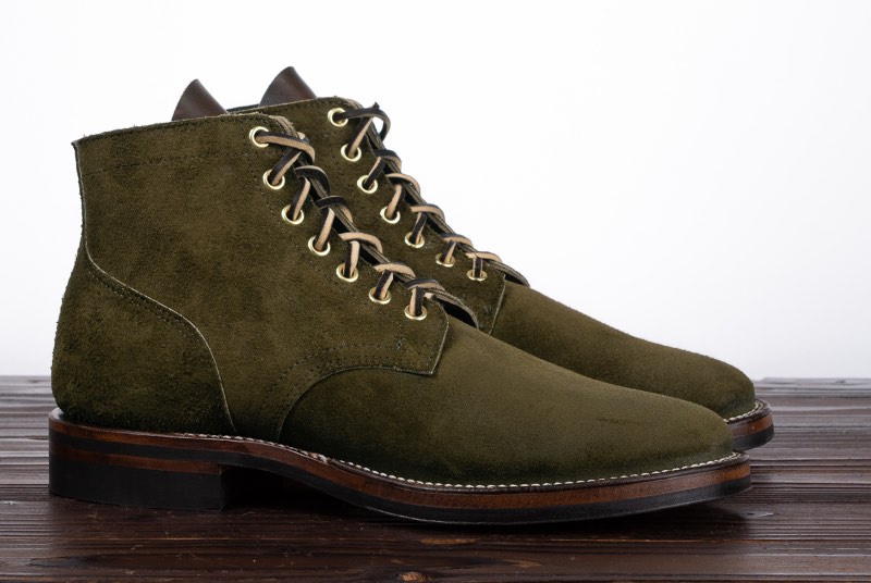 Viberg Service Boot - Mushroom Chamois Reverse - 2055