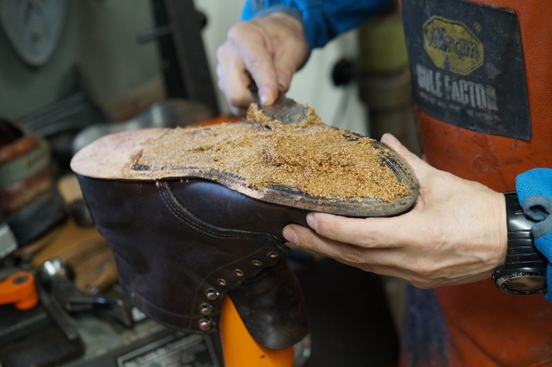 wolverine 1000 mile boot resole