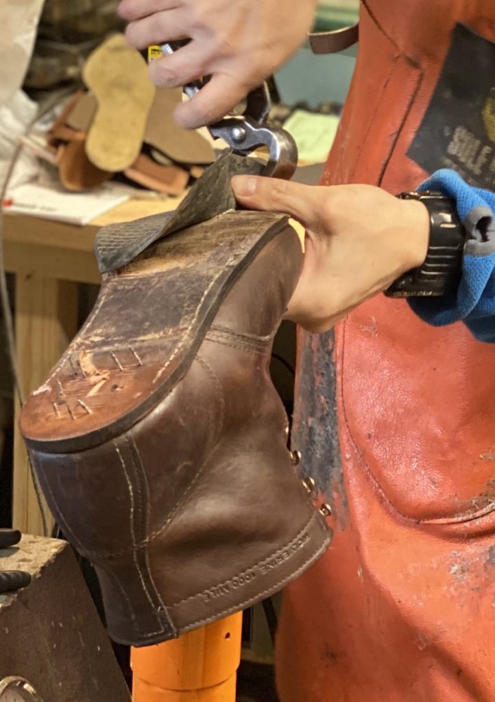 wolverine 1000 mile boot resole