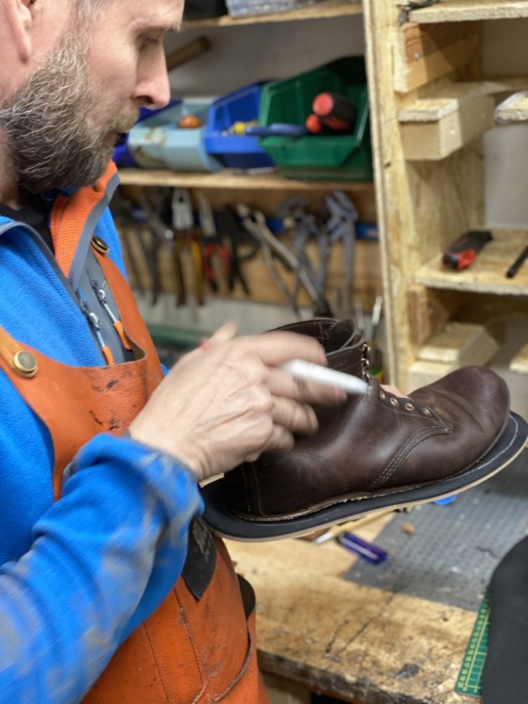 wolverine 1000 mile boot resole