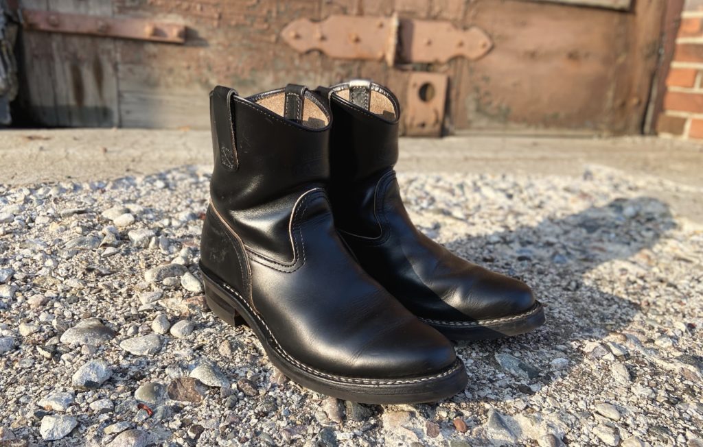 Wesco black CXL horsehide Morrison MTO Roper