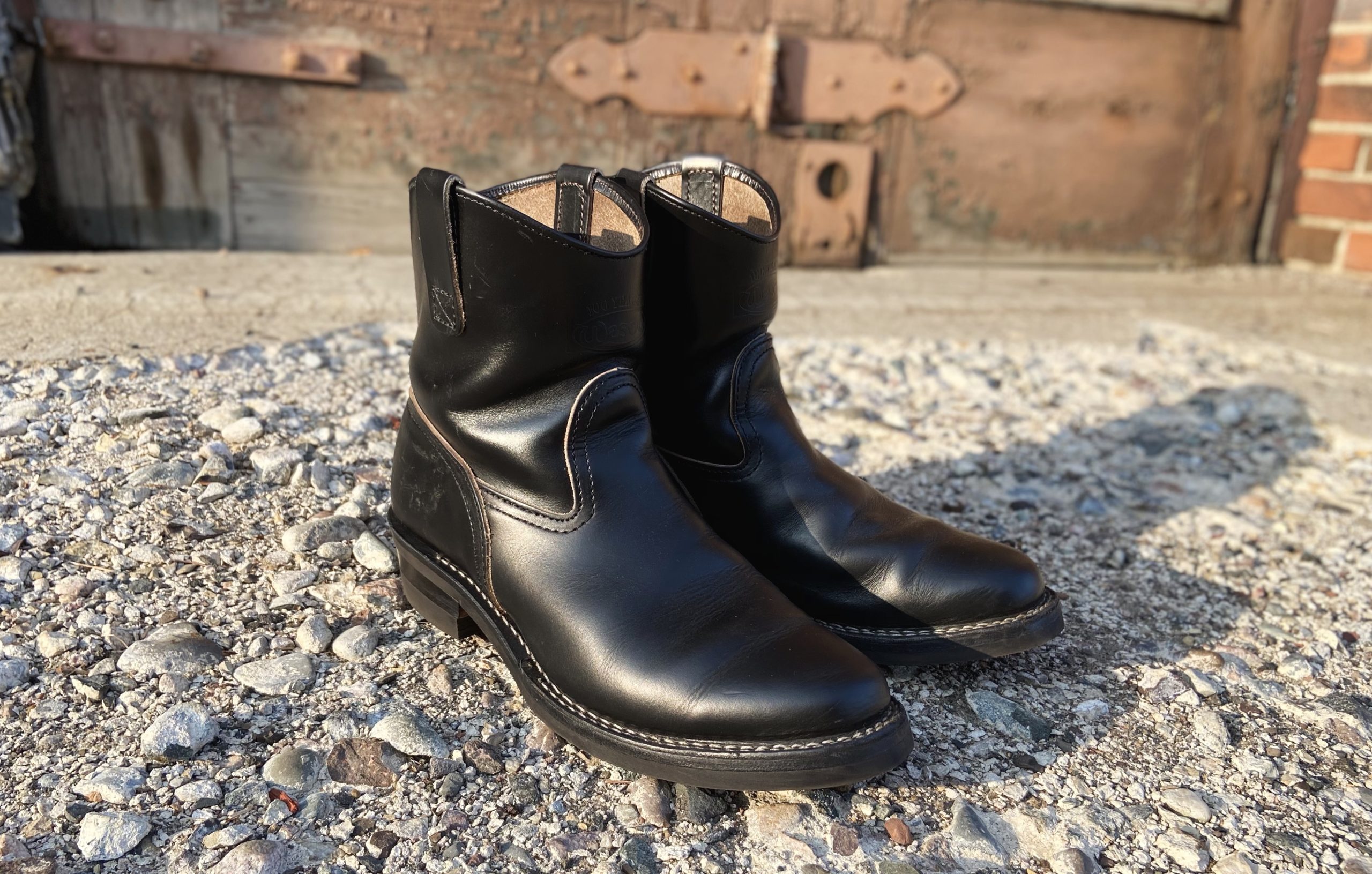 wesco motor patrol boots