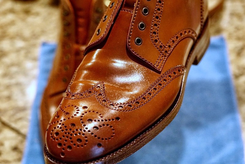 shell cordovan care—Carmina shell cordovan boots