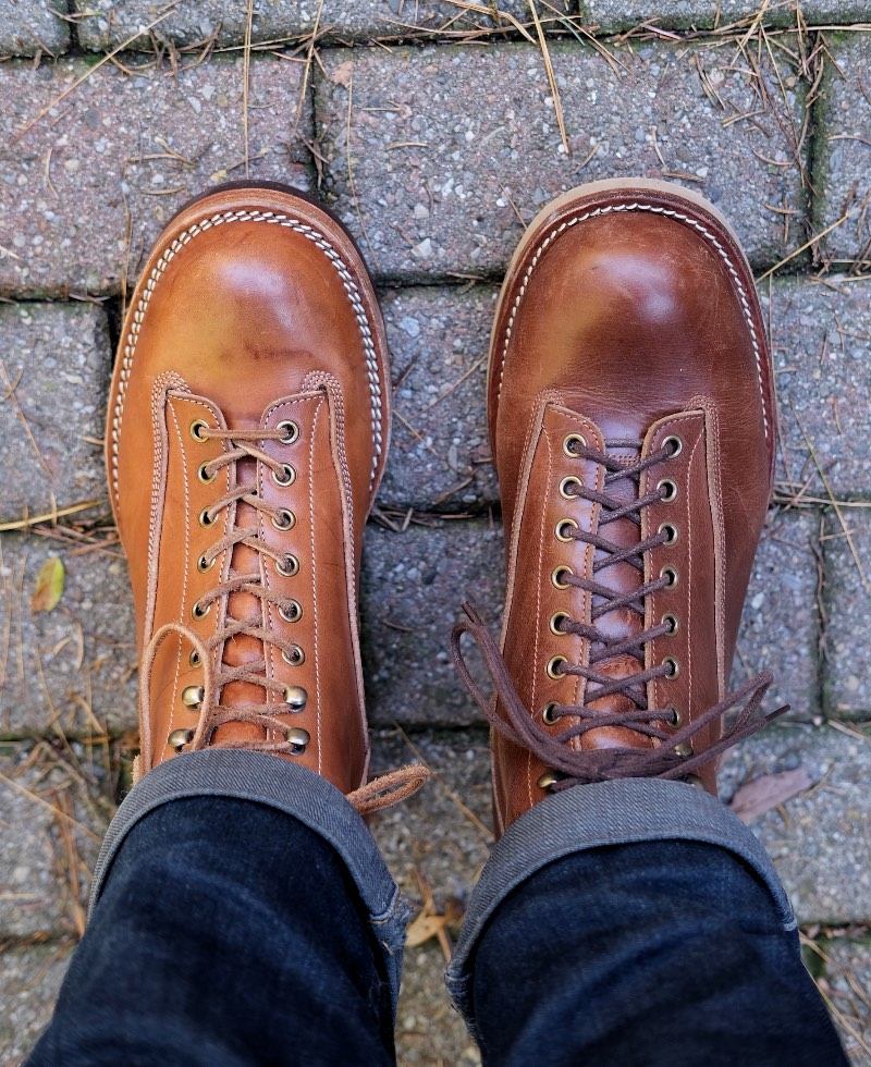 Onderhoud Handmade x Stitchdown Lineman Boot