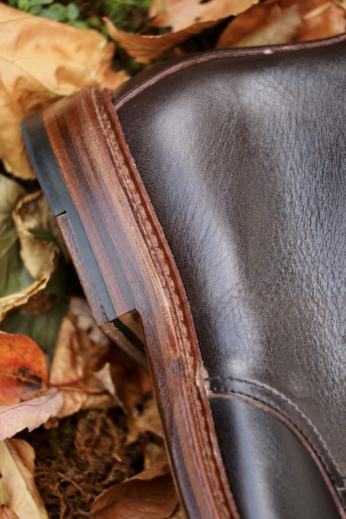 Horween Arabica lux veg tan leather