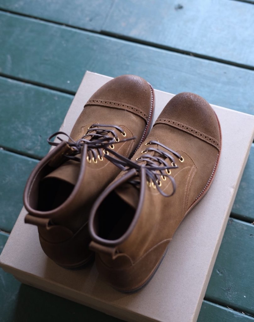 Iron boots 5515 sand yellow roughout