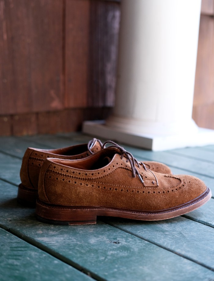 grant stone longwing bourbon suede