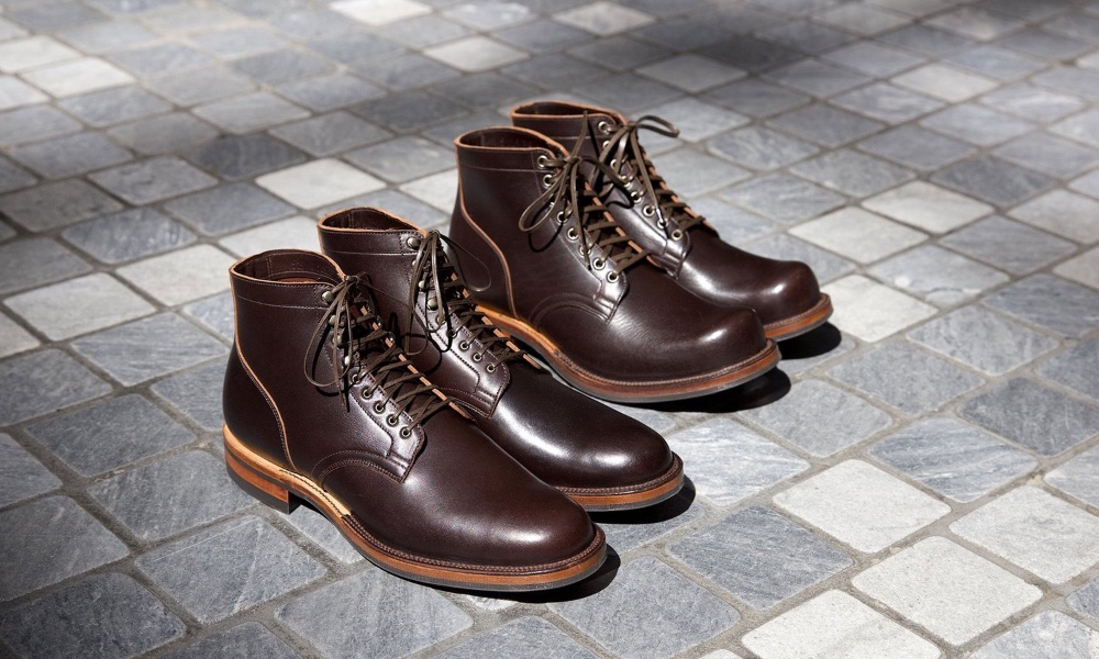 Viberg service boot wooly brown