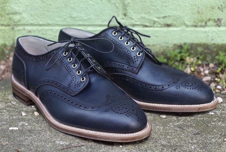 alden ealdwine hampstead short wingtip blucher