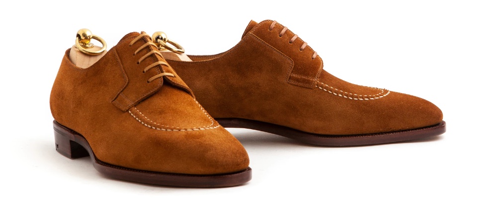 stefano bemer leffot autumn spice handsewn derby