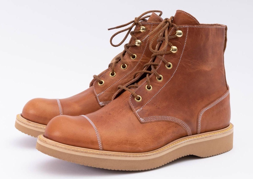 trickers the bureau combat boot natural dublin