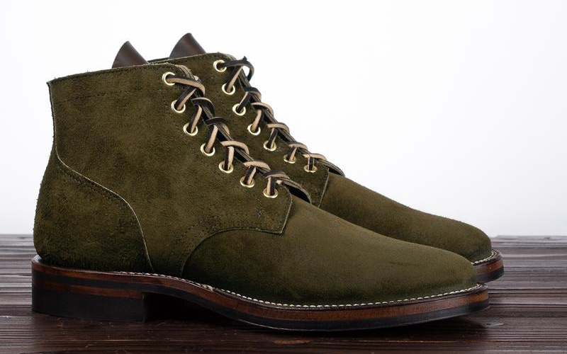 Viberg Service Boot - Mushroom Chamois Reverse - 2055