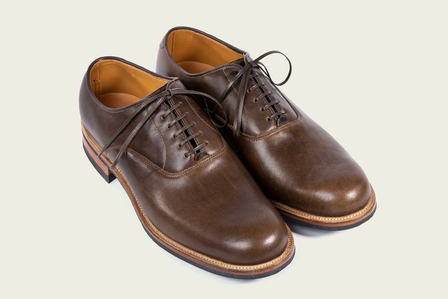 Viberg Bastion Oxford Tobacco Classic Calf