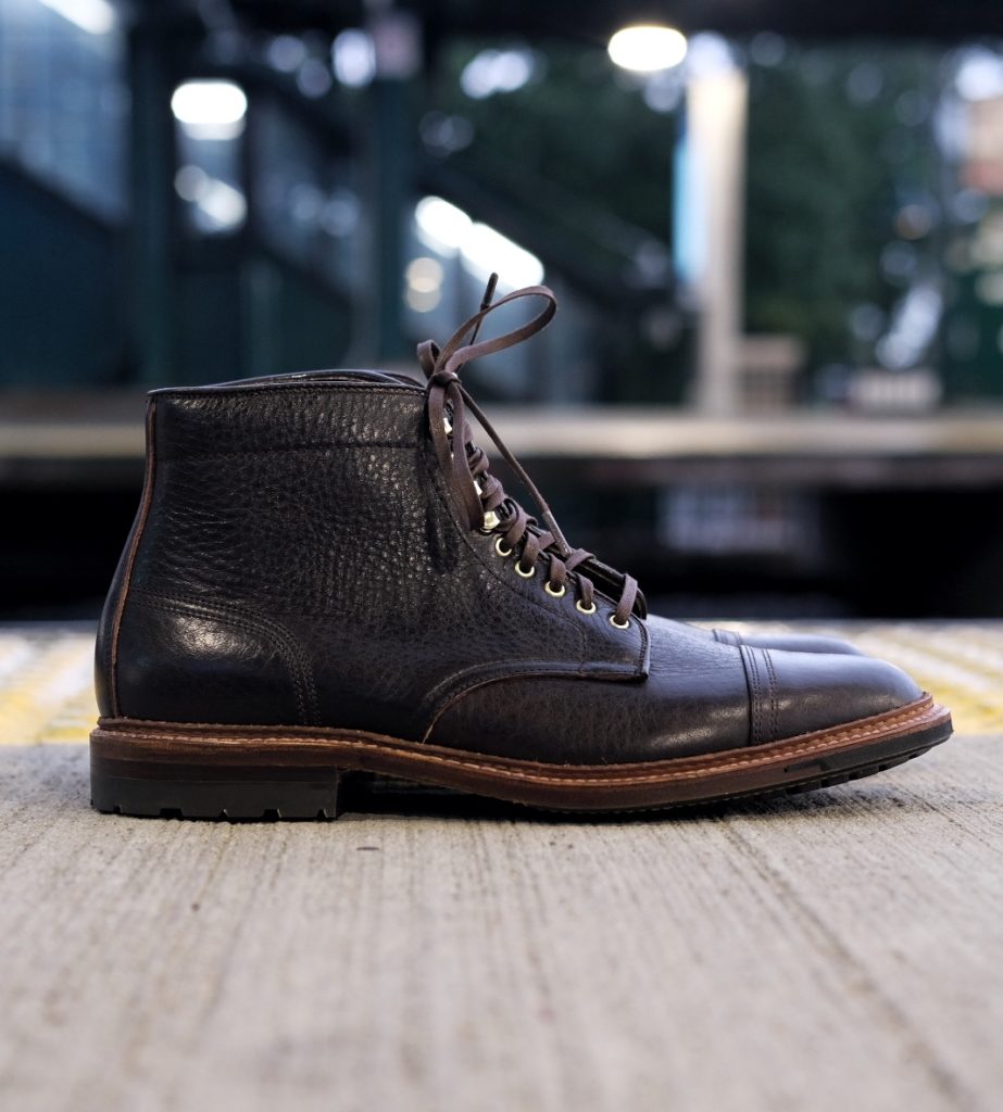 alden stitchdown stitchup 2 horween arabica lux leather