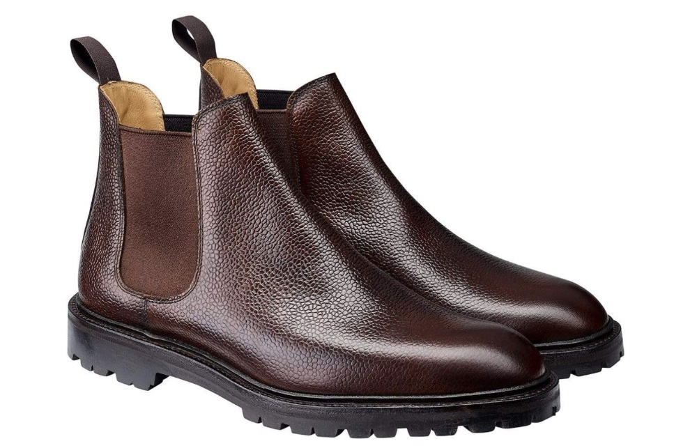 crockett & jones chelsea boot scotch grain