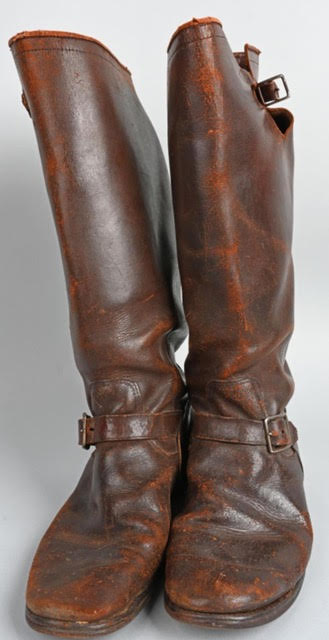 Civil War cavalry riding boot