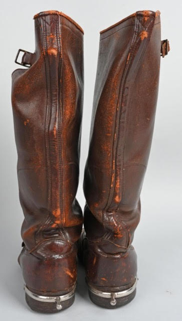 Civil War cavalry riding boot