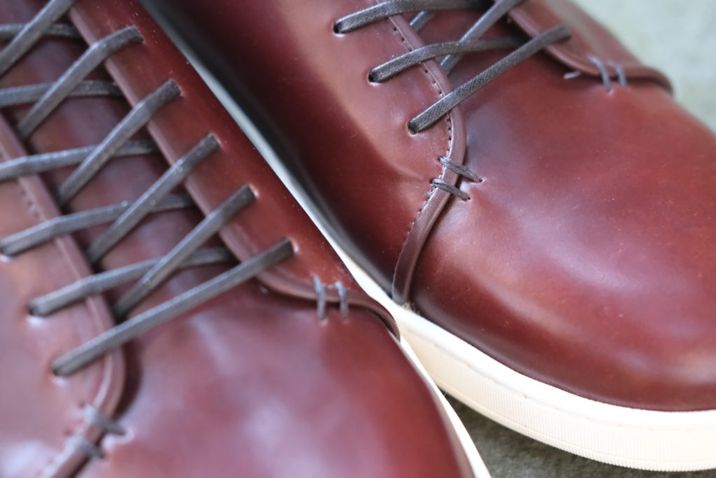 crown northampton harlestone handstitch sneaker color 4 shell cordovan