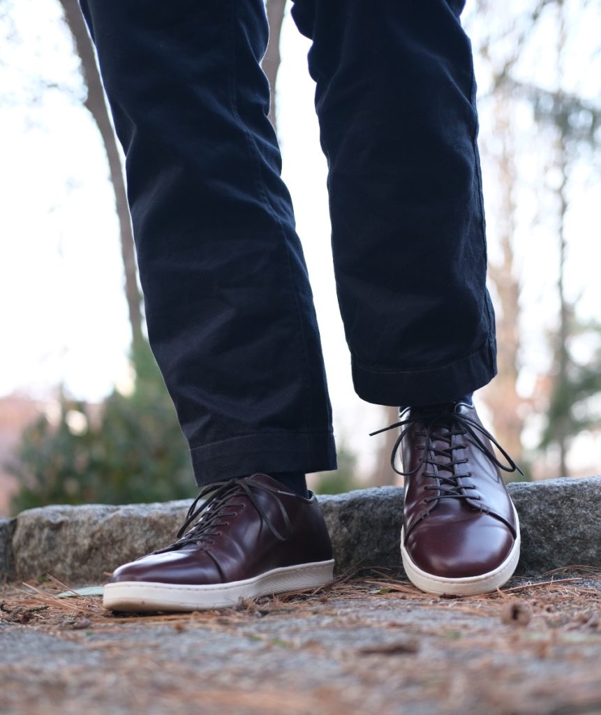 crown northampton harlestone handstitch sneaker color 4 shell cordovan