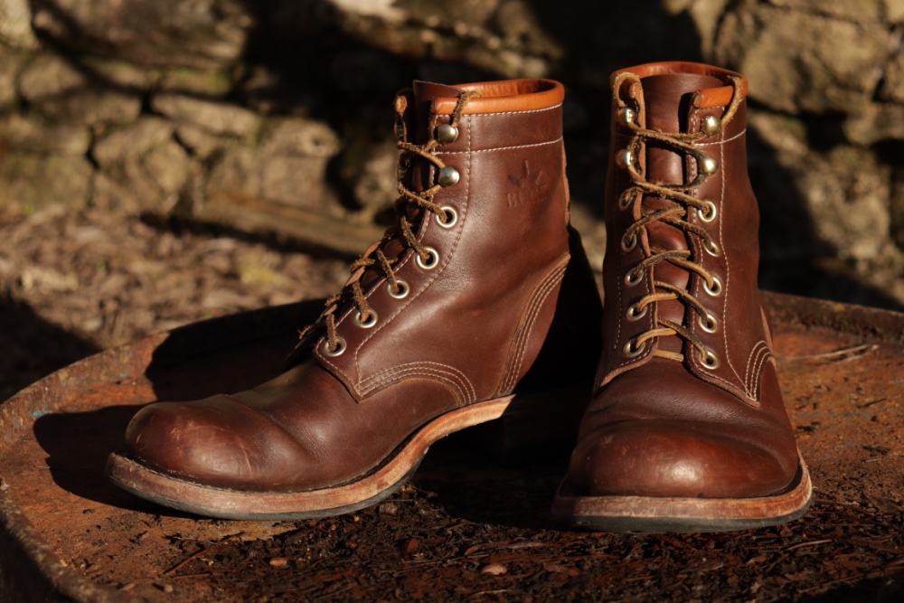 atelier buck derby boot brown CXL