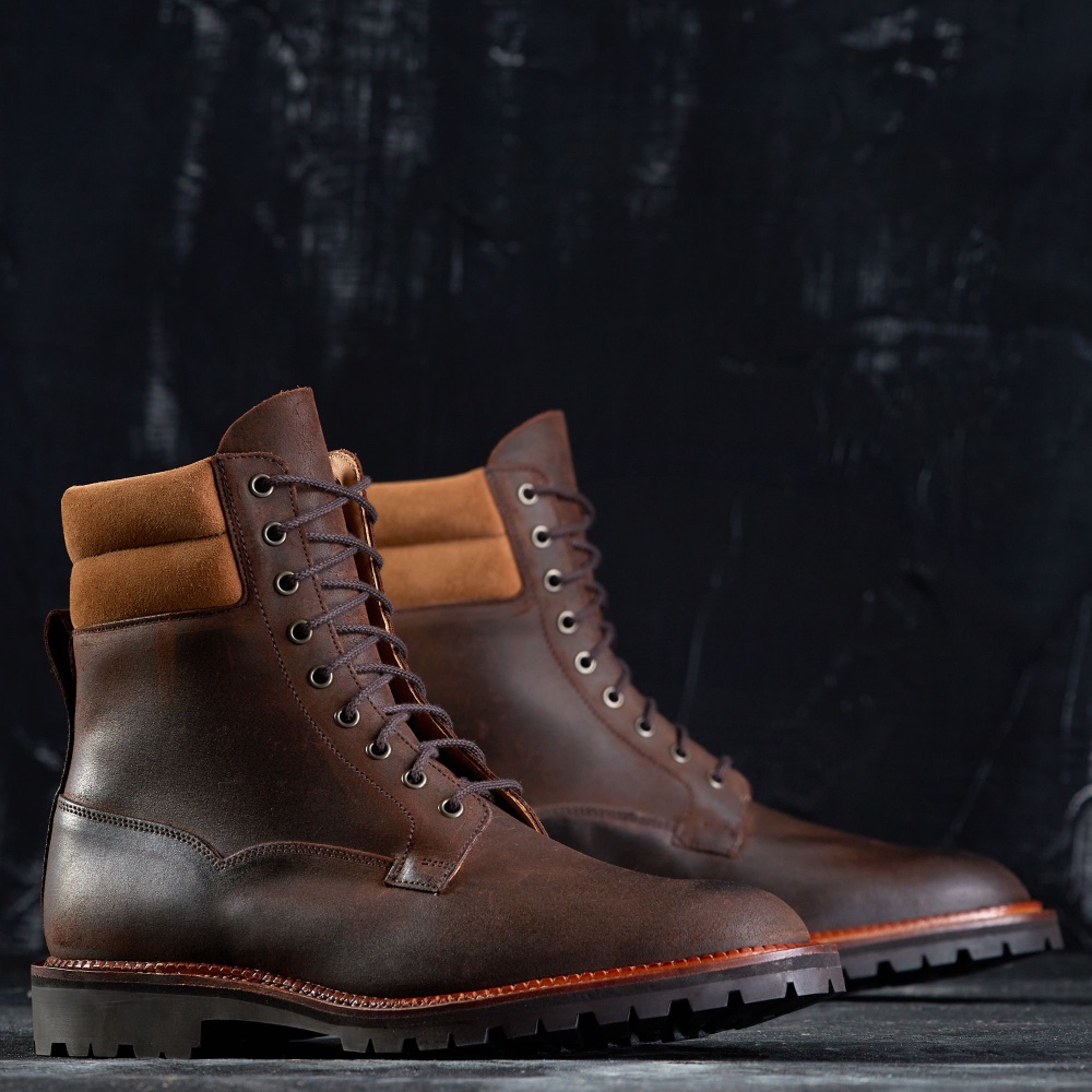 crockett & jones x division road ross boot