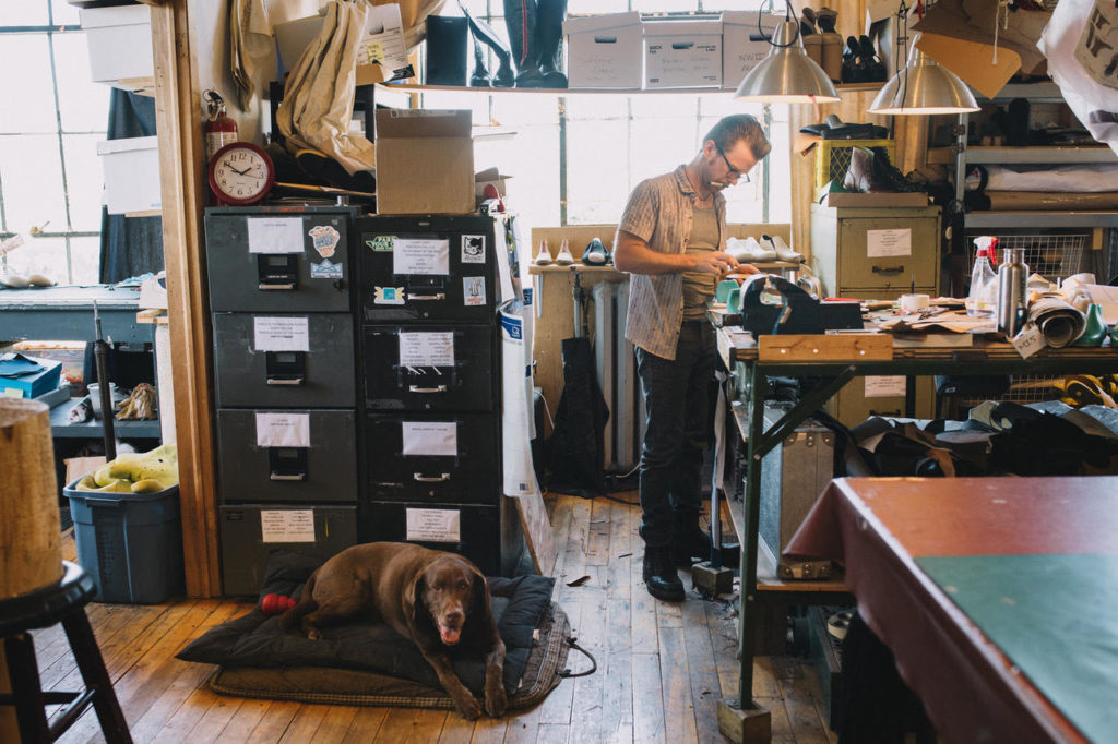 jeff churchill and dog