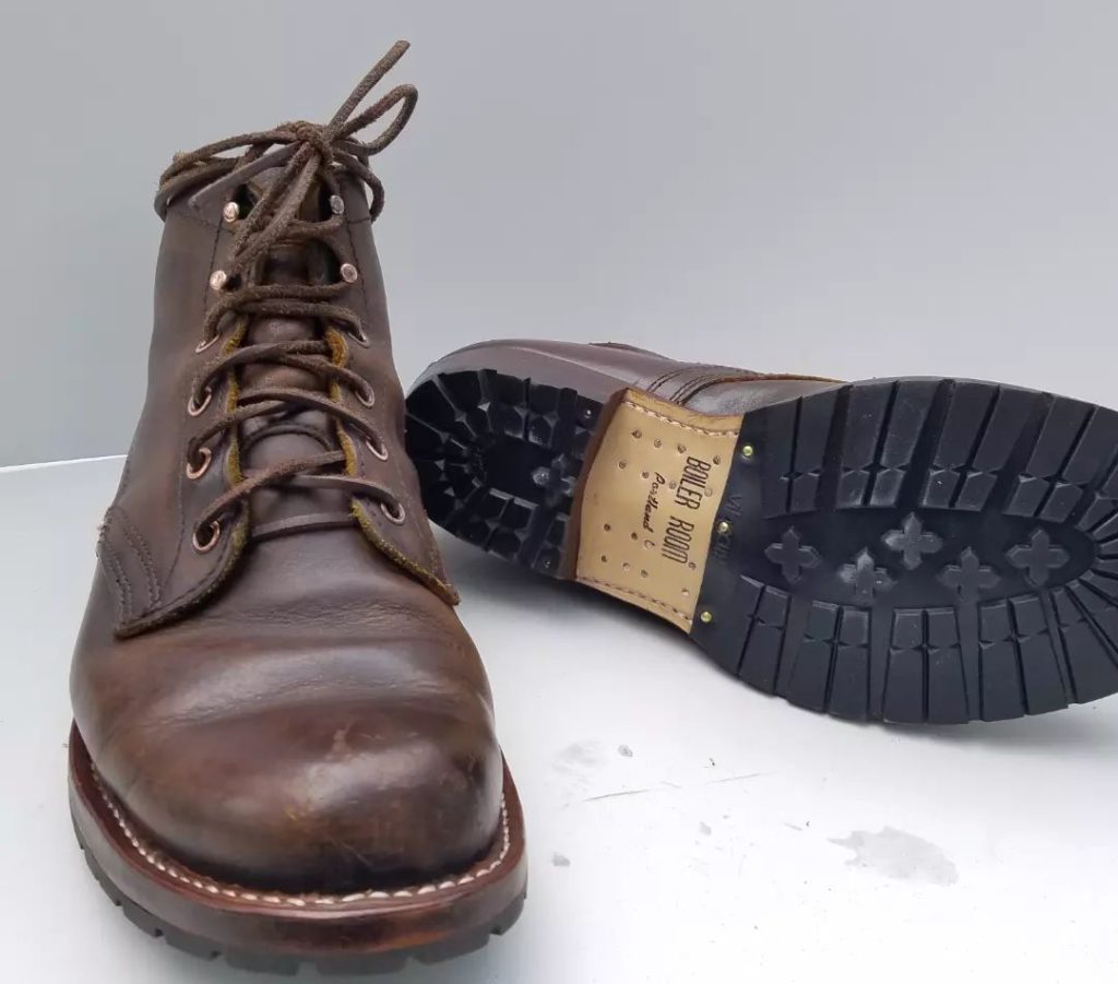 boiler room shoe repair